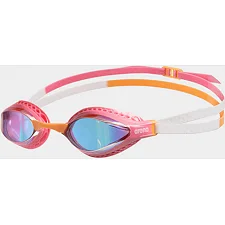 Очки для плавания Arena AIR-SPEED MIRROR розовый, белый, оранжевый OSFM