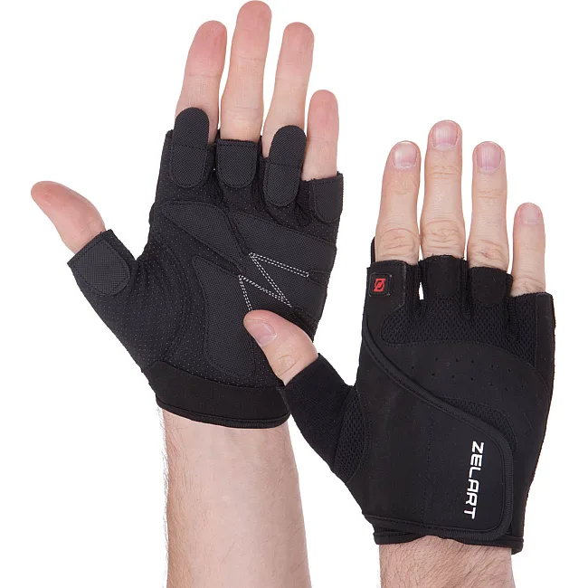 Спортивные перчатки
 ZELART

 SB-161564 (Черный)