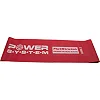 Лента-эспандер для спорта и реабилитации POWER SYSTEM PS-4122 Flat Stretch Band Level 2 Red (9-11кг.)