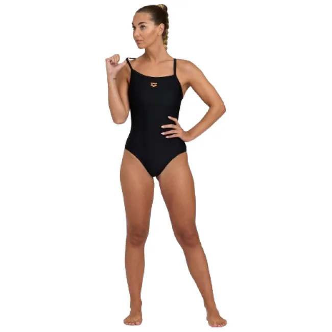 Купальник Arena SOLID SWIMSUIT LIGHTDROP BACK голубой