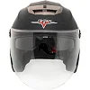 Распродажа! Открытый мотошлем Три четверти FGN M-605 (Черный)
