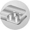 Надувной матрас Bestway 67374 с насосом 203 x 152 см, синий.