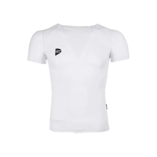 Розпродаж! Еластична футболка RASH GUARD Green Hill RGS-3558 (Білий)