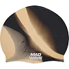 Шапочка для бассейна силиконовая для взрослых MADWAVE MULTI M053001 (Золотой)