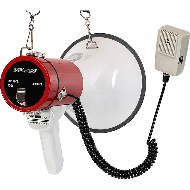 Громкоговоритель мегафон рупор ручной Yaochen HW-2007 20W