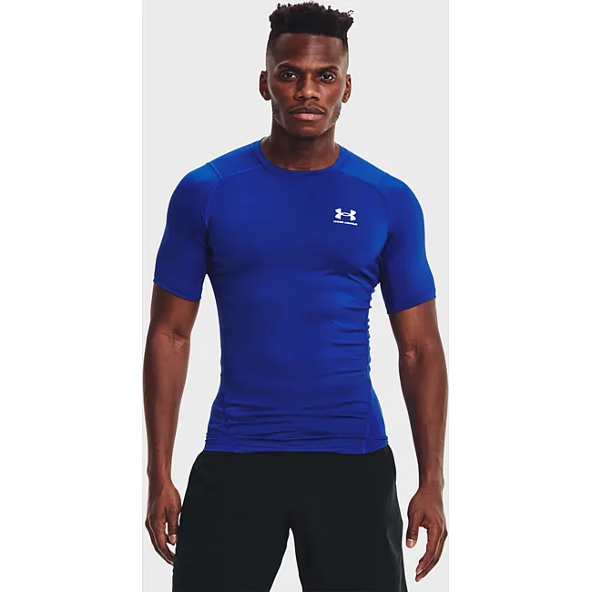 Мужская футболка UNDER ARMOUR HG Armour Comp SS синий