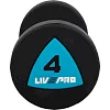 Гантели профессиональные
 с полиуретановым покрытием LiveUp LP8002-4 2шт по 4кг