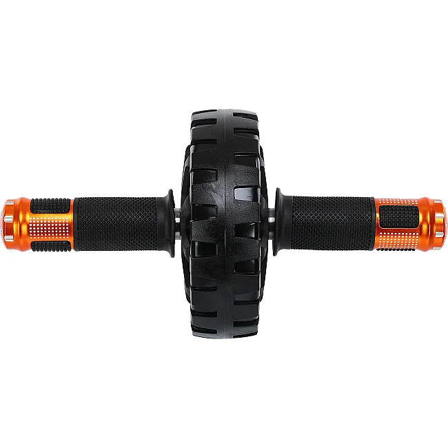 Колесо для пресса ролик для пресса одинарный SP-SPORT FI-0285 (Оранжевый-черный)