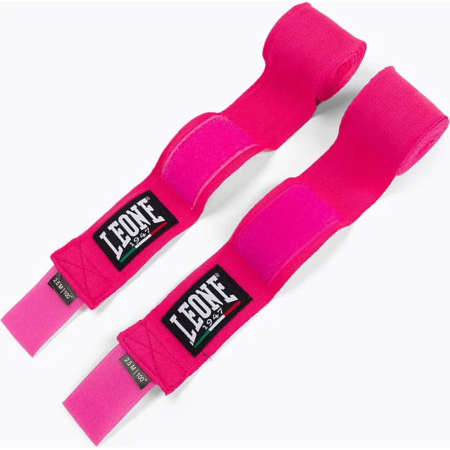 Бинты для бокса Leone AB705 Pink