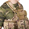 Разгрузочный жилет
 на 6 карманов MILITARY RANGERS
 ZK-5517 (Черный)