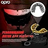 Капа для бокса OPRO Gold детская (возраст до 10 лет) Black/Gold (art.102505001)