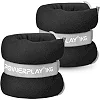 Утяжелители-манжеты для ног и рук PowerPlay PP-4349 Ankle/Wrist Weights (2шт.*1 kg) (пара) Черные