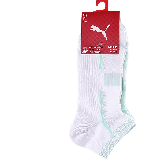 Шкарпетки PUMA GIRLS MESH SNEAKER 2P дитячі 35-38