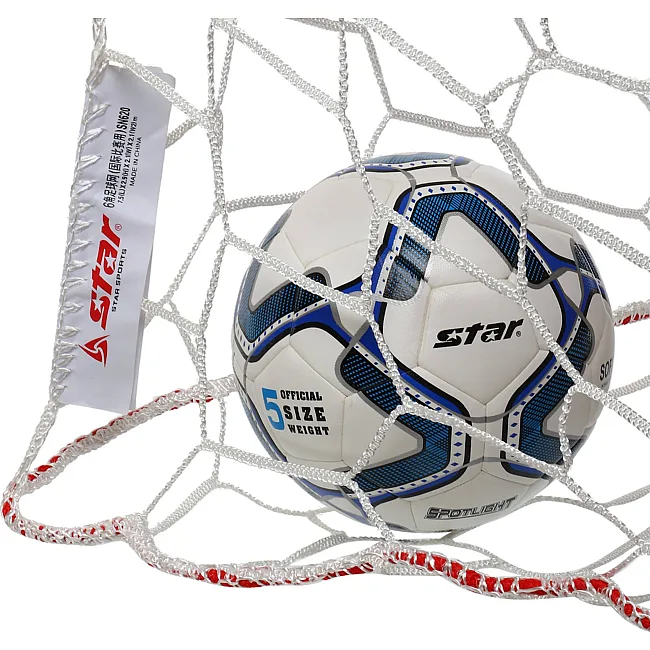 Сетка для футбольных ворот
 в комплекте из 2 штук STAR SN620 7,5x2,9x2,1м 2шт