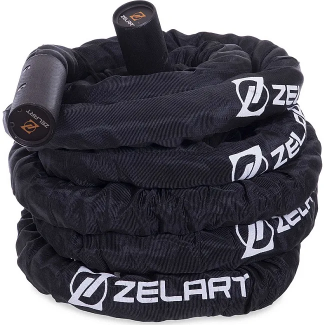 Канат для кроссфита в защитном рукаве
 ZELART
 FI-2631-15 15м