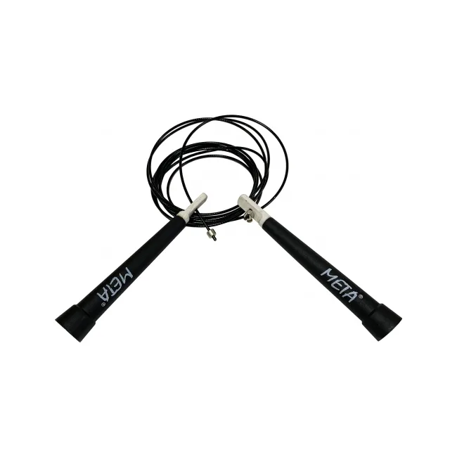 Скакалка скоростная META Speed Rope Pro черная 280 см