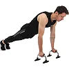 Упори для віджимань 2штуки ZELART
 FI-9998 PUSH-UP BAR 25,3x16x14см хром