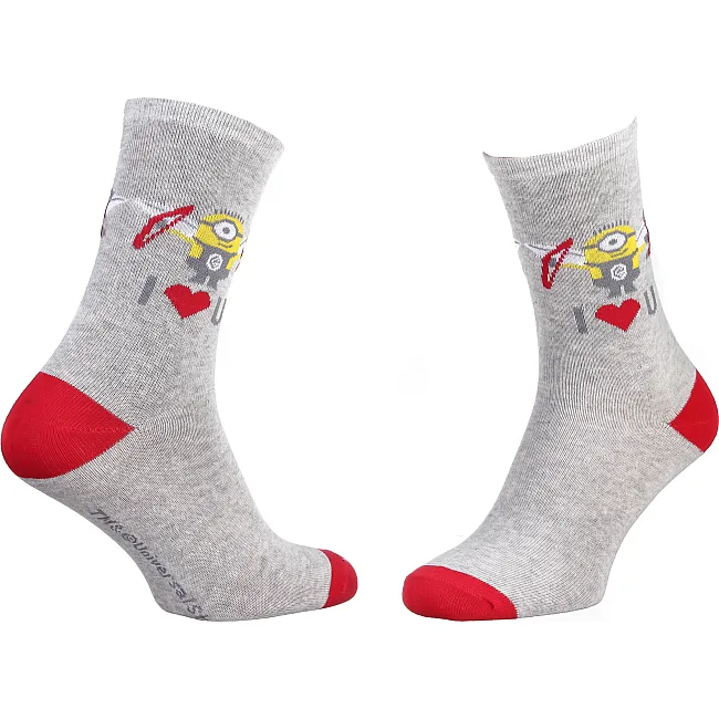 Носки MINIONS MINION + AILES+FLECHES женские арт13890131-6