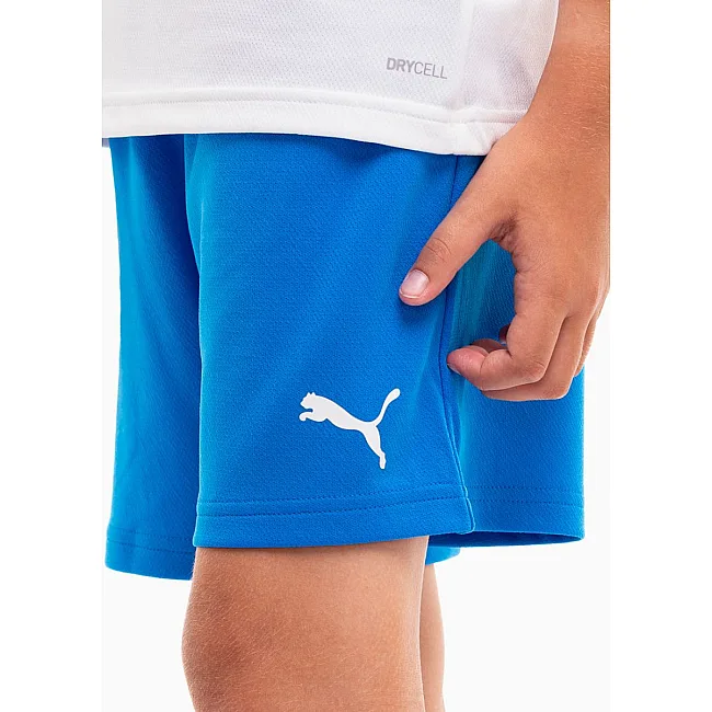 Спортивные детские шорты Puma teamRISE Short Jr синий