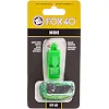 Свисток спортивный судейский пластиковый со шнурком MINI FOX40-MINI (Салатовый)