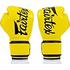 Боксерські рукавиці Fairtex BGV14 Yellow (бинти в комплекті)