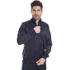 Спортивная кофта на молнии LIDONG LD-6805 (Черный-белый)