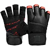 Перчатки для фитнеса RDX7icro Plus Red/Black