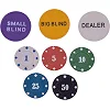 Набор для покера в металлической коробке Professional Poker chips SP-SPORT
 IG-4394 300 фишек