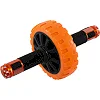 Колесо для пресса ролик для пресса одинарный SP-SPORT FI-0285 (Оранжевый-черный)