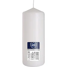 Свеча парафиновая цилиндрическая Белая (sw60/150-090)