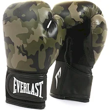 Боксерські рукавиці Everlast SPARK TRAINING GLOVE чорний, коричневий 10 унцій