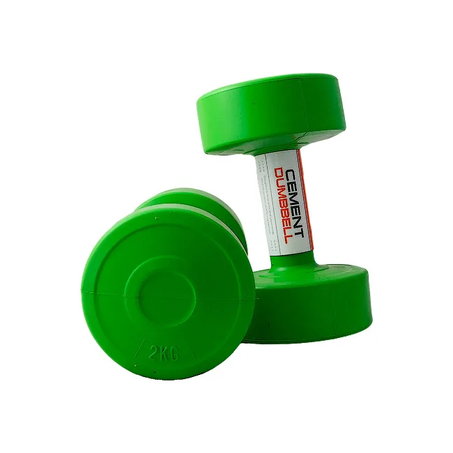 Гантели пластиковые пара CEMENT DUMBELL 2х2кг