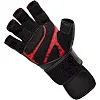 Перчатки для фитнеса RDX7icro Plus Red/Black