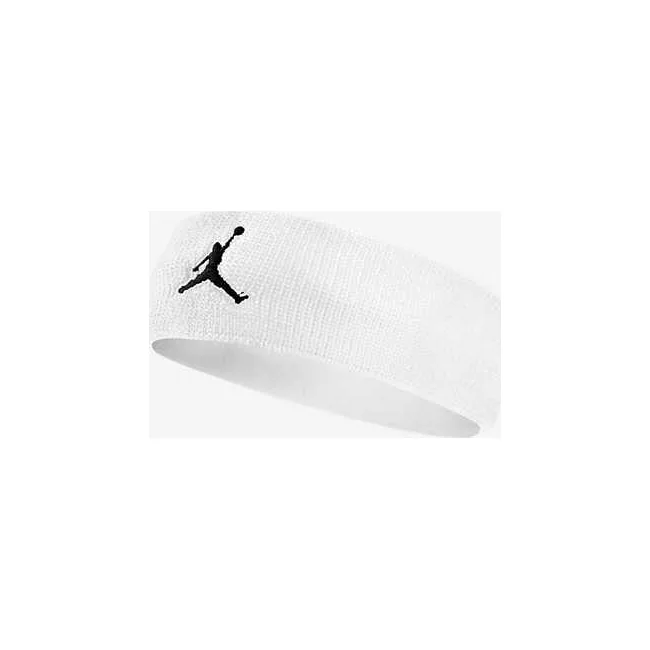 Пов'язка на голову Nike JORDAN JUMPMAN HEADBAND WHITE/BLACK OSFM білий OSFM