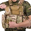 Разгрузочный жилет
 на 6 карманов MILITARY RANGERS
 ZK-5517 (Черный)