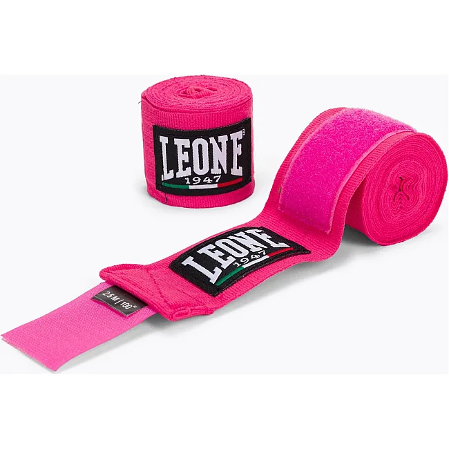 Бинты для бокса Leone AB705 Pink