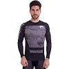 Костюм компрессионный мужской рашгард лонгслив и штаны VENUM
 9514-9614 (Черный)