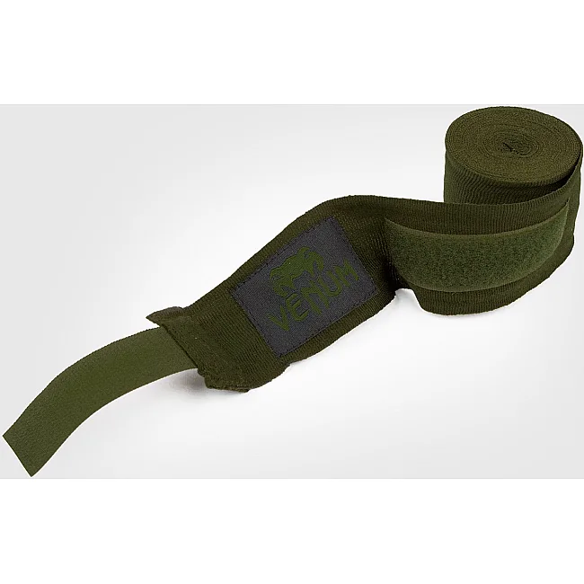 Бинты для бокса VENUM Kontact Boxing - 4.5m Khaki Black