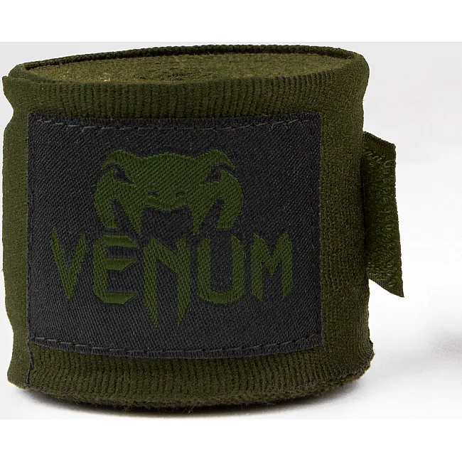 Бинты для бокса VENUM Kontact Boxing - 4.5m Khaki Black