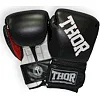 Боксерські рукавички THOR RING STAR PU/чорно-біло-червоні