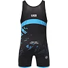 Детское трико для единоборств PERESVIT Turmoil Wrestling Singlet Blue Black