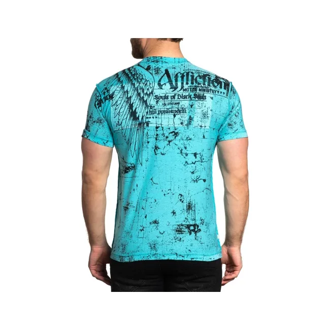 Двухсторонняя футболка AFFLICTION Brixton Tribe