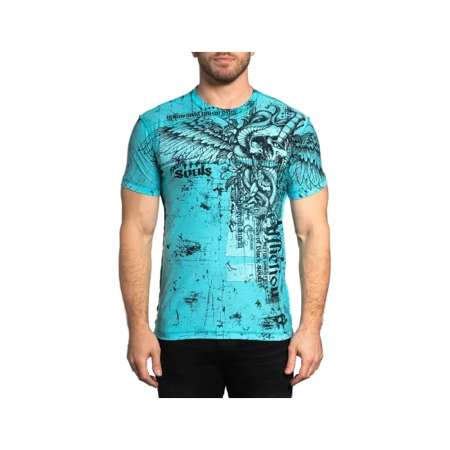 Двухсторонняя футболка AFFLICTION Brixton Tribe