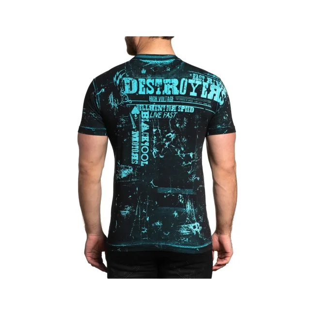 Двухсторонняя футболка AFFLICTION Brixton Tribe