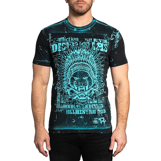 Двухсторонняя футболка AFFLICTION Brixton Tribe