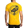Футболка AFFLICTION Blackbird A24542 Gold Constrution