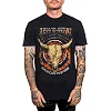 Футболка мужская AFFLICTION AC Midwest Run Black Lava Wash