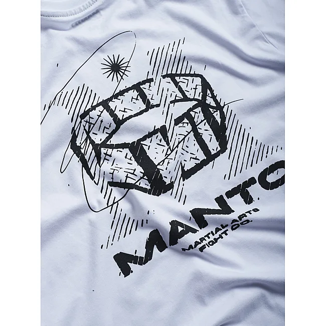 Футболка чоловіча MANTO Arena White.