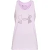Майка женская Under Armour Tech Graphic Tank Pink