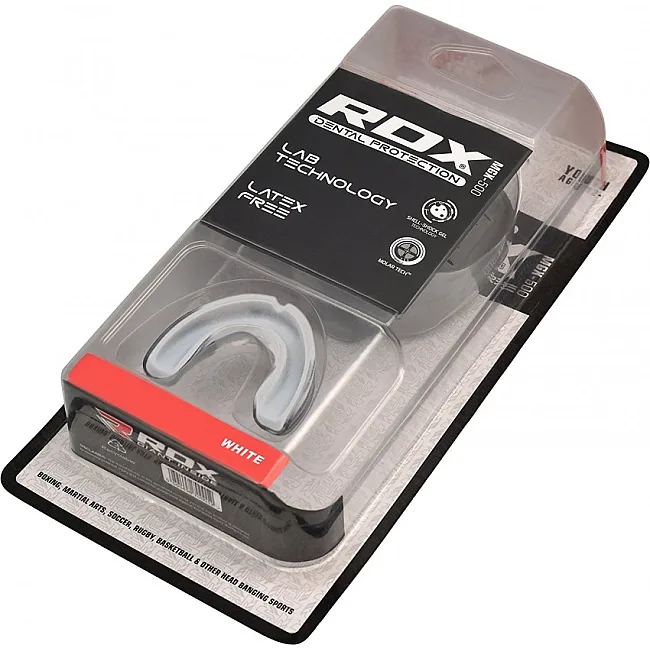 Капа для бокса RDX GEL 3D Elite White